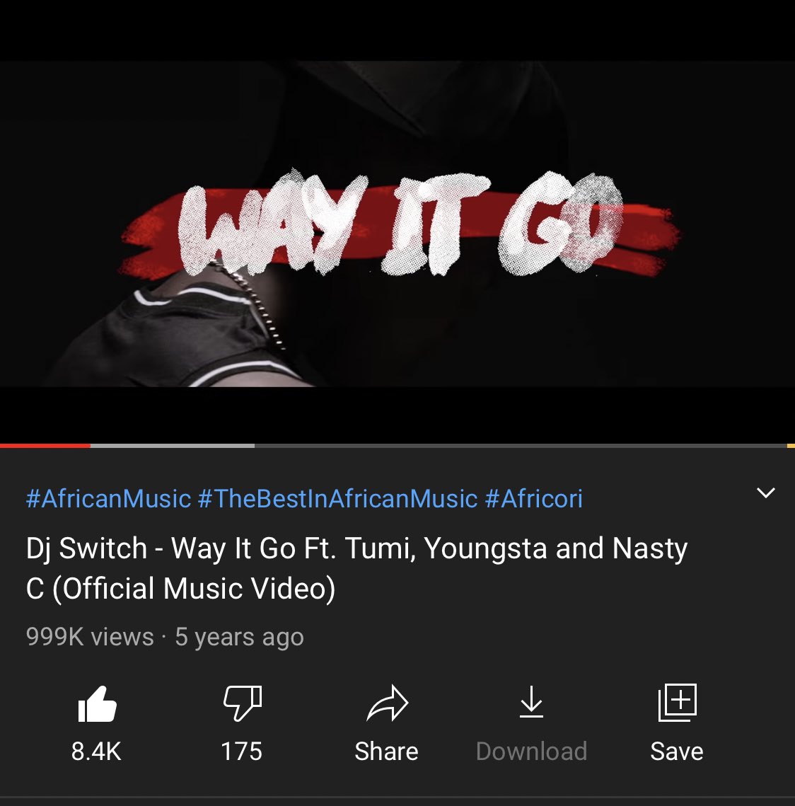DjSwitchSA's tweet image. So much has happened since then
#wayitgo .@TumiMolekane .@Nasty_CSA .@YoungstaCpt 

youtu.be/JCDX1hq1ijI

Bless up SA HIPHOP is far from DEAD 💀 PLEASE SIT DOWN!