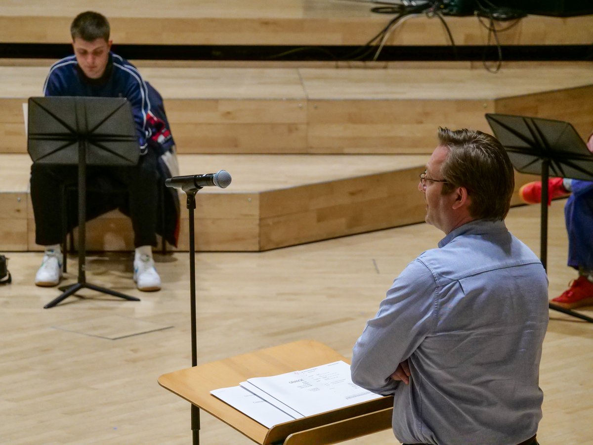rncmlive's tweet photo. The Brand New Saxophone Ensemble workshopping new pieces from RNCM composers.
#Saxophone #Sax #Composer #Composition #NewMusic #DoWhatYouLove https://t.co/pVglTTJhbX