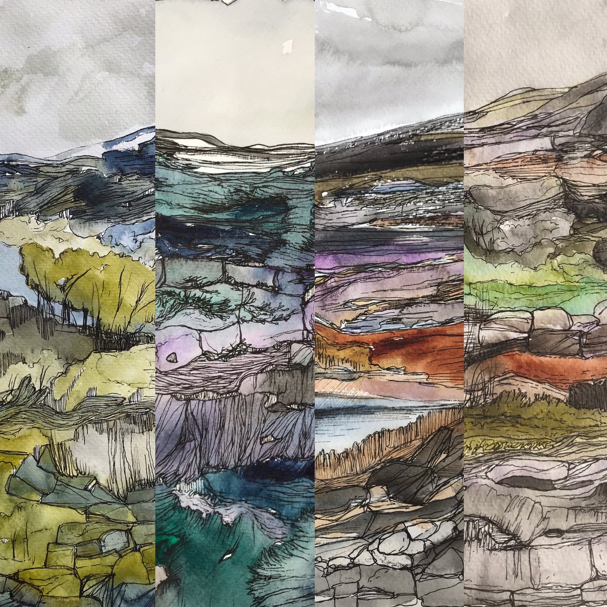 Really looking forward to guest hosting the <a href="/uclh/">UCLH</a> Staff Art Club for #Creativityandwellbeing week 2021 next Weds

We will be exploring textures in charcoal and watercolours  #mentalhealth #pandemic #nhs #Onlineclass