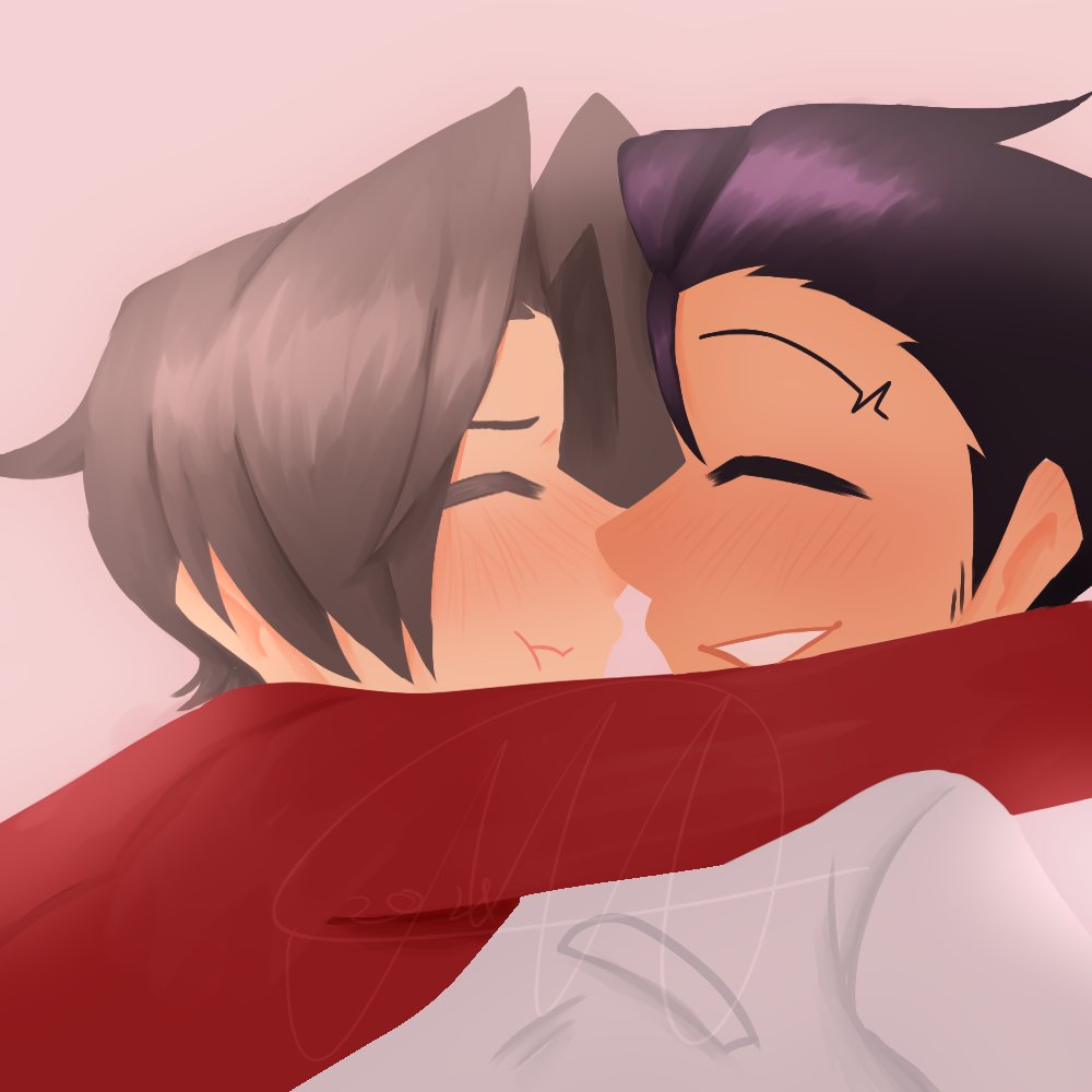jul_idiot's tweet photo. I remembered a fic from a long time ago, I don't remember the name but I remember the story so well cuz it was ADORABLE-

#ArtistOnTwitter #digitalart #AceAttorney #phoenixwright #milesedgeworth #Narumitsu #Wrightworth #FANART https://t.co/XFLLBcNduC