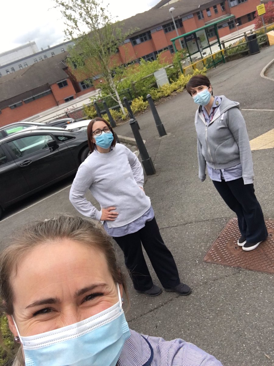 alicrewe's tweet photo. Mental Health Awareness Week: we are using the blue walking route at RDH for a lunchtime walking meeting! #AHPdevelopment #wellbeing @UHDBWellbeing https://t.co/D5GvduBql4