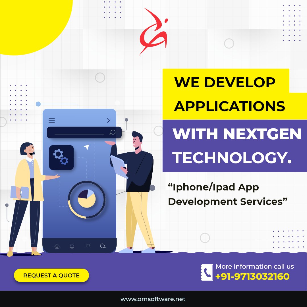RutujaJain4's tweet image. Om Software is a provider of top iPhone/iPad App Development Services. 
Read Blog: bit.ly/3y2Mp0g
Request a Quote: omsoftware.net/request-quote
#mobileappdevelopment #omsoftware #websitedevelopmentservices #mobileappdevelopment #appdevelopmentcompany #appdevelopment