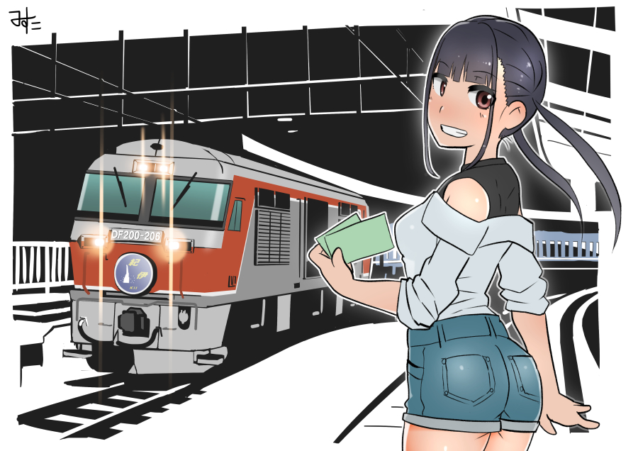 電車「も」描けるのか
電車「が」描けるのか 