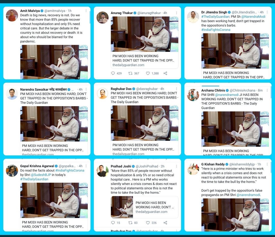 ImAvudaiappan's tweet photo. Not only Mr.Modi,The Whole  Team is Working Hard it Seems :) https://t.co/qjmHTfTZVx