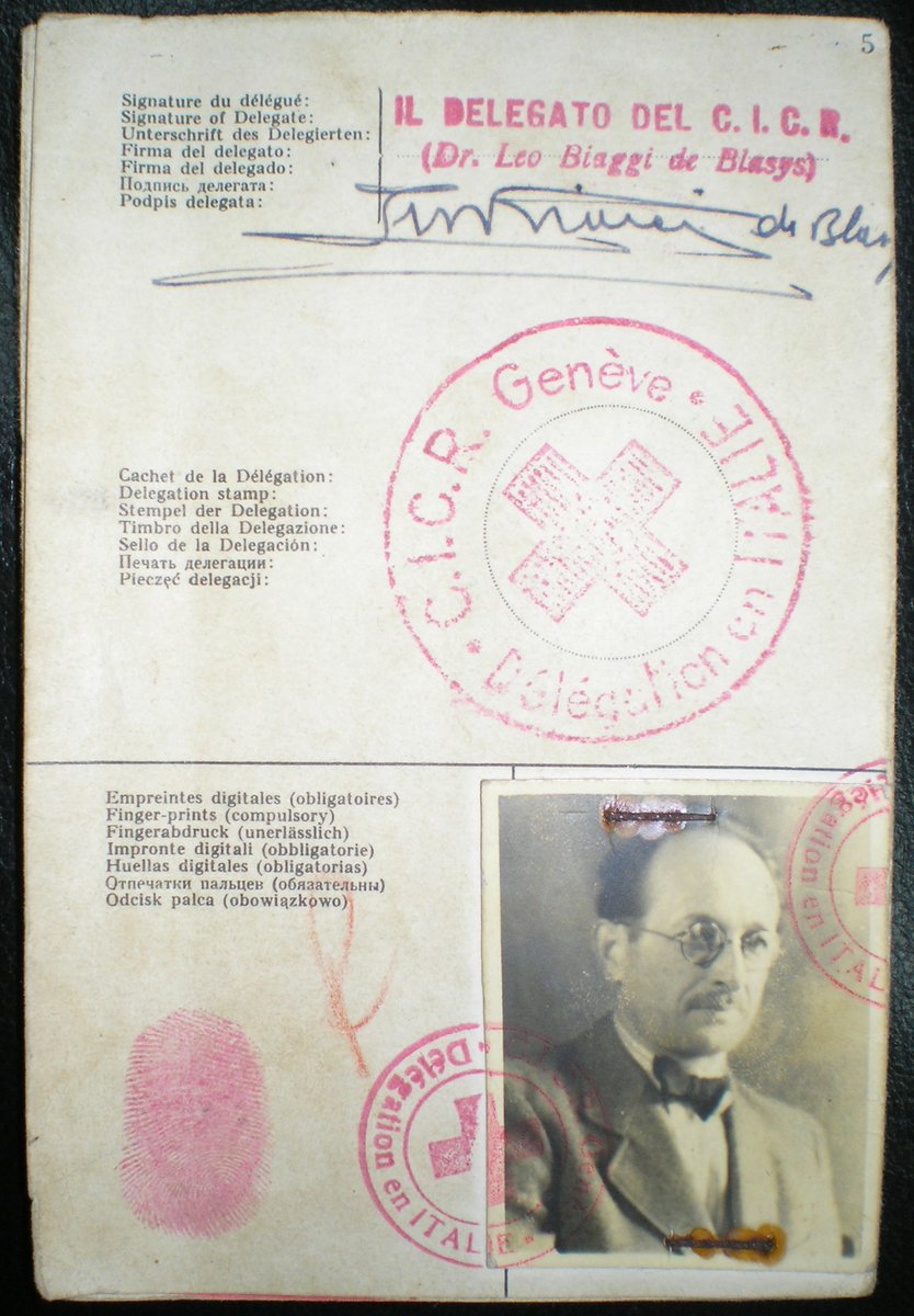 When Eichmann arrived in Argentina in 1950, he lived for almost three years in a quiet town near Buenos Aires called San Fernando, where he worked in a metal factory.  https://bit.ly/3ey3F5D Photo: Red Cross passport for "Ricardo Klement", used by Eichmann to enter Argentina.