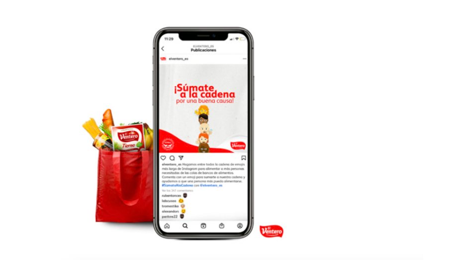 El Ventero crea una cadena solidaria en redes sociales: por cada emoticono añadido a los posts de la campaña, la marca donará un queso a la Federación Española de Bancos de Alimentos bit.ly/3y1GAjn <a href="/elventero_es/">El Ventero</a> <a href="/fesbal_org/">Federación Española de Bancos de Alimentos-FESBAL</a> #queso #solidaridad