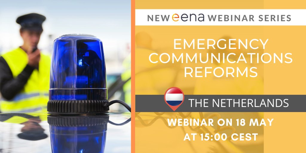 112_sos's tweet photo. Our series of webinars on Emergency Communications Reforms in different countries has been an important initiative for sharing best practices between countries.
After 🇷🇴, 🇧🇬 and 🇫🇷, it is the turn of the Netherlands.
Join us next week! Register now here: https://t.co/24hiRlZ8ul https://t.co/TvnMrHEjRj