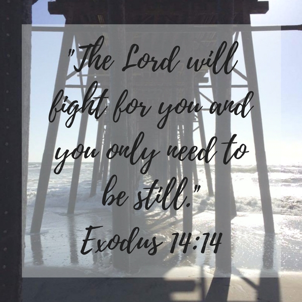 MMGrief's tweet photo. The Lord will fight for you and you only need to be still. Exodus 14:14 #Faith #God #GodIsGood https://t.co/jRaXZQNEfn