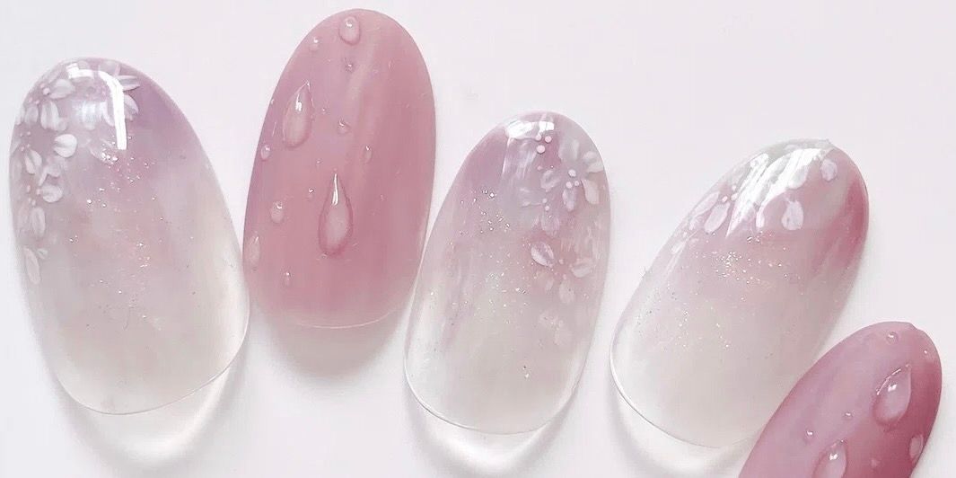 水滴ネイル 水滴ネイル