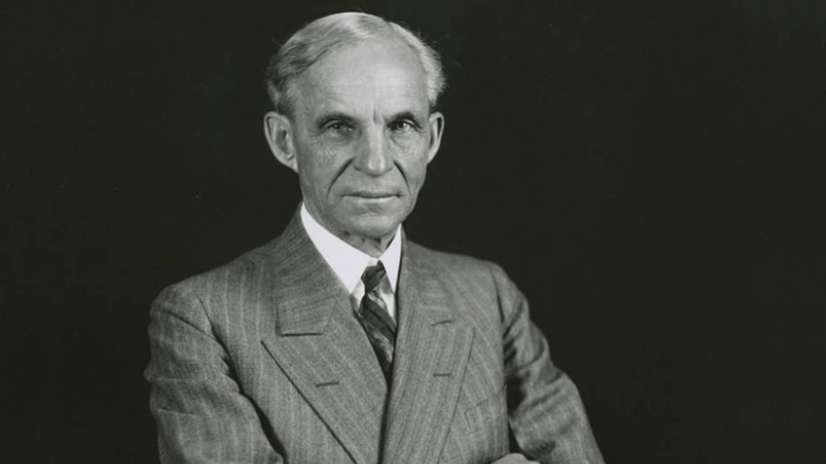 7. Henry Ford (1863 - 1947)Origin of Wealth: Ford Motor CompanyAmount of Wealth: $200 billion (adjusted for inflation)⟴ Innovated the pay structure in the US, doubling the wage to $5 a day.⟴ Developed the first car that middle-class America could afford.