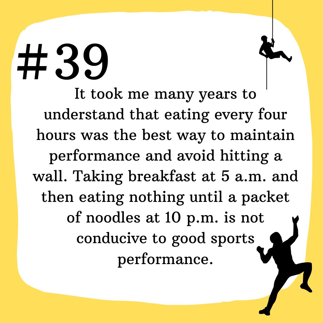Eating little and often is a great way to keep your energy levels up and your metabolism on an even keel #vertebrateclimbingtips