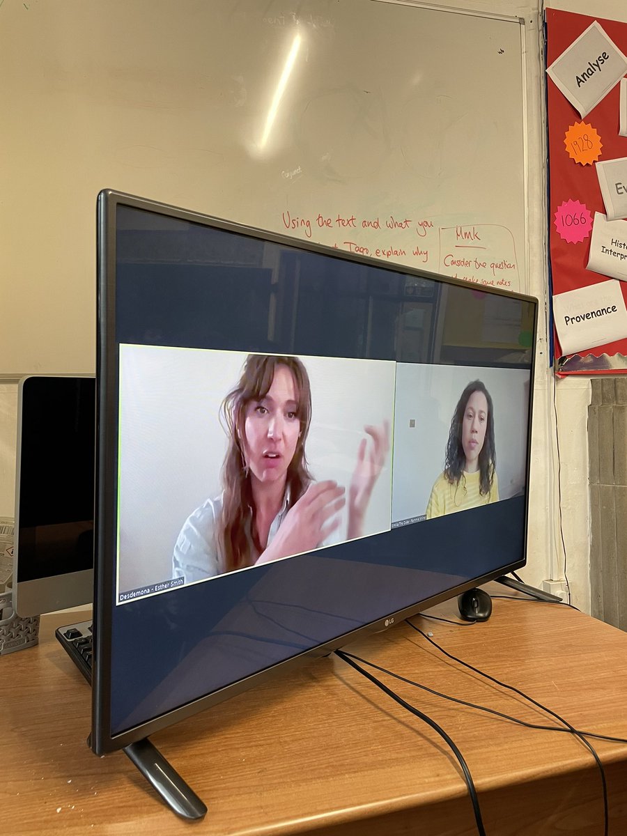 Year 9 enjoying a journey into #Othello with <a href="/read_through/">WeAreReadThrough</a>