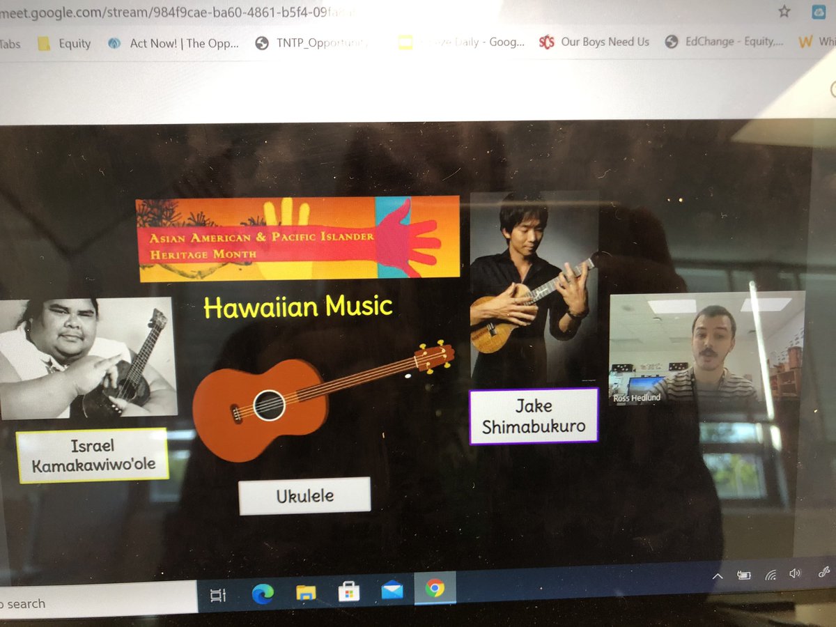 Sharing about Asian American & Pacific Islander Heritage through music! @hedlund_ross @GuilfordEle