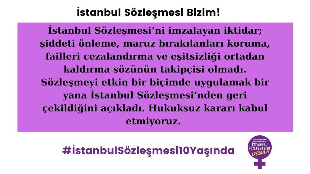 urfakadinlar's tweet photo. #İstanbulSozlesmesiBizim 
#İstanbulSoezlesmesi10Yasında #İstanbulSoezlesmesiYasatır https://t.co/9CqseXGjTm