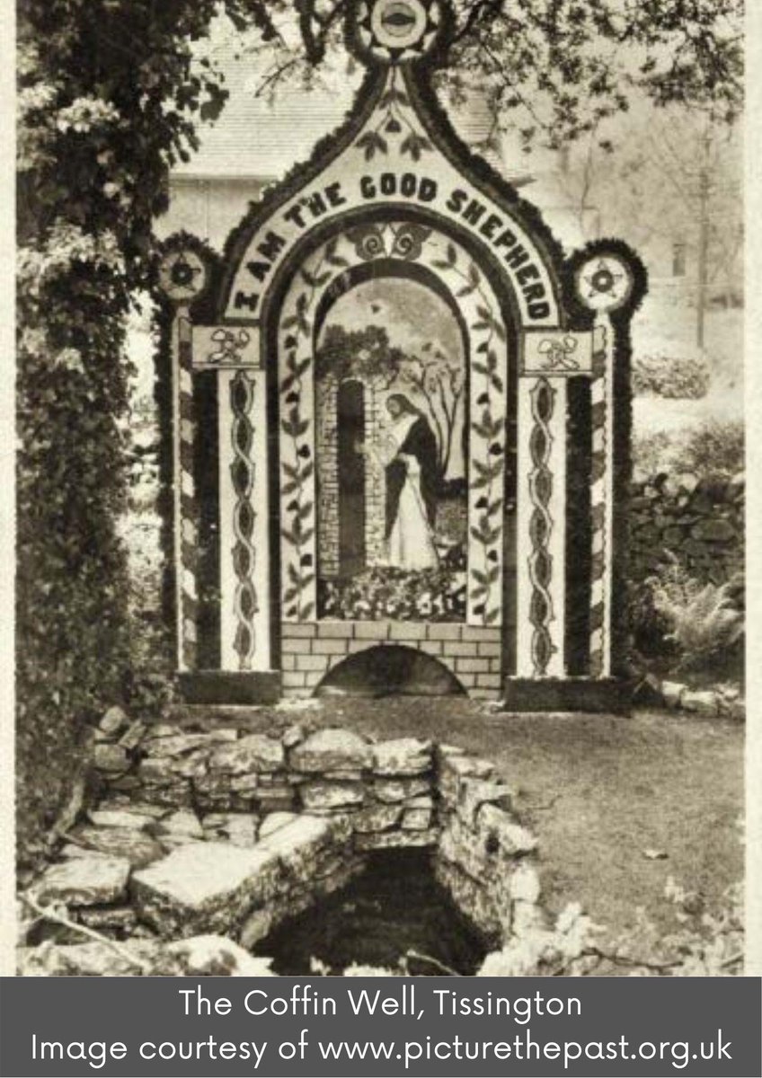 DerbyshireDRO's tweet photo. The ancient #Derbyshire tradition of Well Dressings begins in May, with Tissington thought to be the first place to introduce the custom in the #14thCentury. For a brief history have a look at the Tissington Parish records: https://t.co/fpM2ZGIW5T   #ArchiveOfTheWeek
#archives https://t.co/wrqlwQkopu
