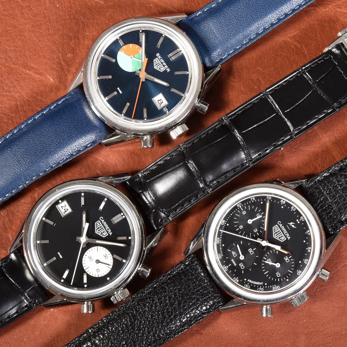 To celebrate today's arrival of the the <a href="/TAGHeuer/">TAG Heuer</a> Carrera Green Special Edition, I wrote a quick review of the first eight "Glassbox" Carreras, on TAG Heuer's online magazine, "The Edge".

Here's the link to the posting, "And Then There Were Eight" -- magazine.tagheuer.com/en/2021/05/11/…