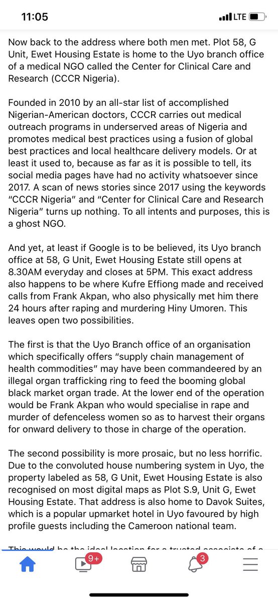 OurFavOnlineDoc's tweet photo. And the story ends here.
#FindHinyUmoren RIP Hiny Umoren.

Nigeria failed you. https://t.co/Lsw800cM7d