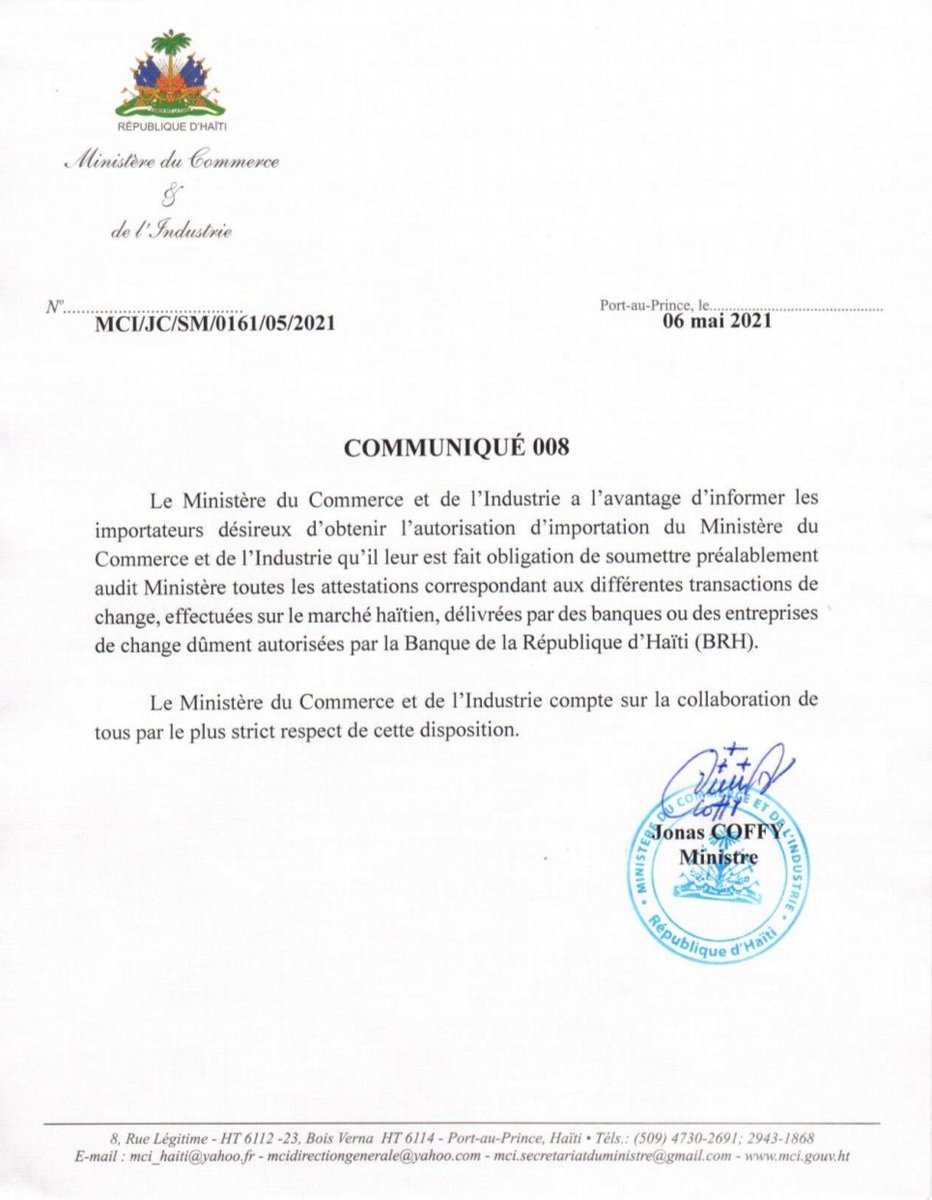 Ministre Jonas Coffy tweet media