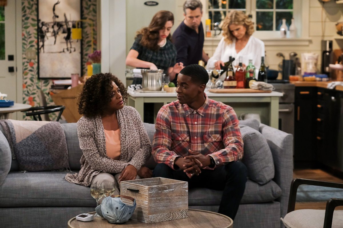 callyourmother's tweet photo. You haven’t seen the last of Derrick Anthony King! 🙌 Don’t miss him on tomorrow’s new episode of #CallYourMother! https://t.co/jQ29p2Nwho