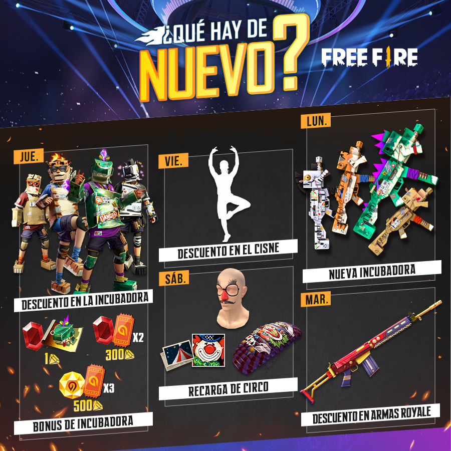 Garena Free Fire LATAM tweet media