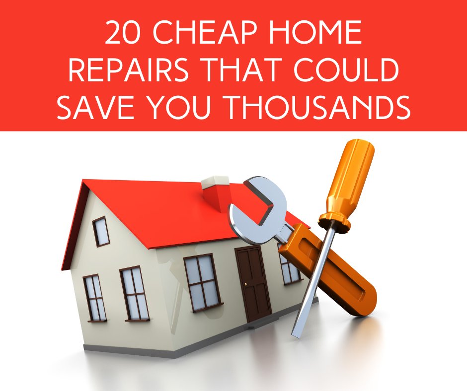 If your house could talk, it would tell you that spending a little money now on small repairs could save you big bucks down the road. We’ve put together 20 of the best small updates for keeping your home happy and your wallet full.

Click here bit.ly/35J8kxo.