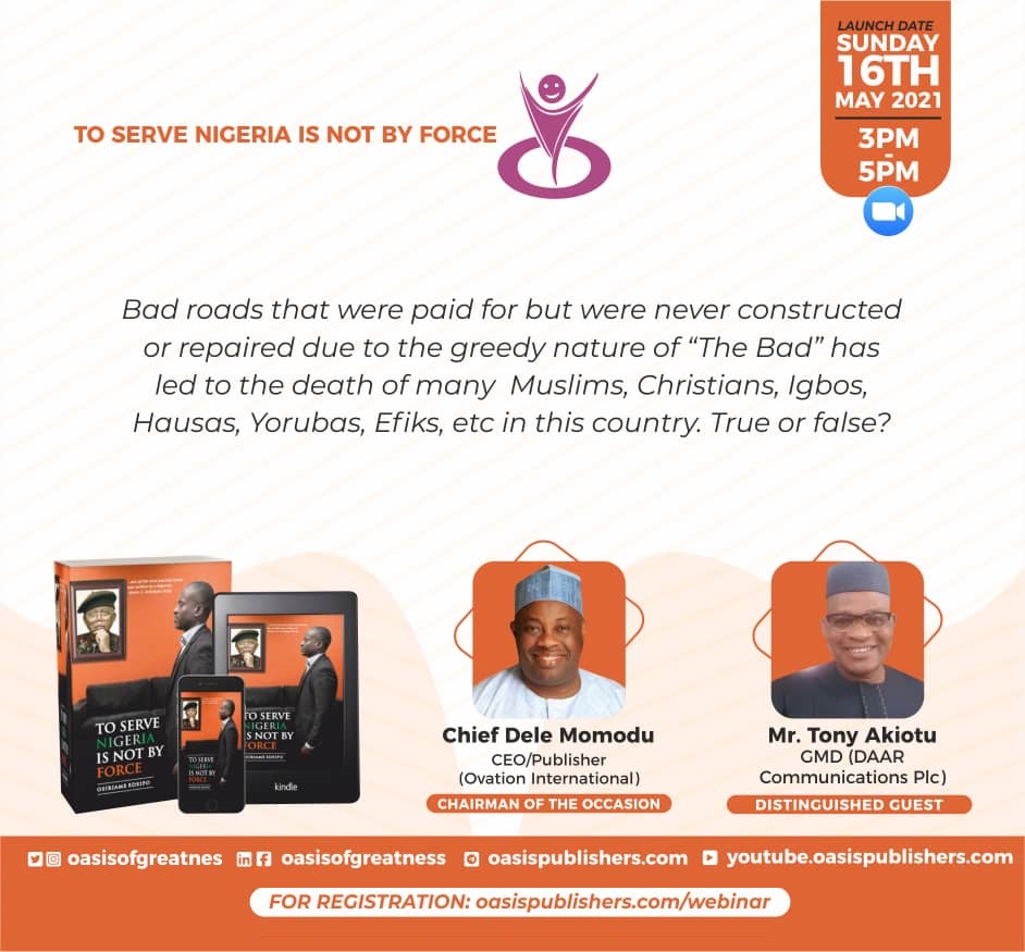 OsiriameObalabi's tweet photo. Bad roads that were paid for but were never constructed or repaired,
due to the greedy nature of “The Bad” has led to the death of many Muslims, Christians, Igbos,   Hausas, Yorubas, Eﬁks, etc in this country. True or false?

https://t.co/FUEUVNcITZ https://t.co/jvZYESONGi