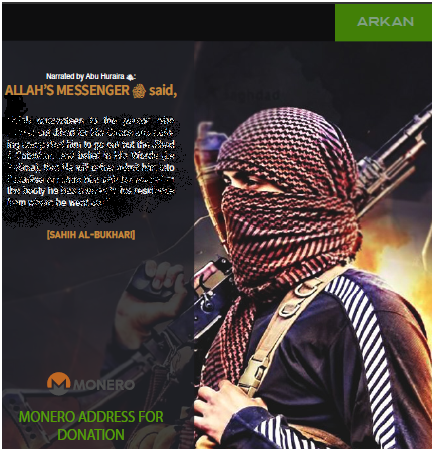 ThehubCT's tweet photo. Affliates of #IslamicState resort inviting donations in #digitalcurrency. 2nd issue of mag, 'ARKAN' of  #IslamicState group in #Myanmar, calls for donation via digital currency, 'MONERO'. 
@GlobalMedia_ @Natsecjeff @azelin @Dr_E_Kendall
@abdsayedd @Minalami https://t.co/8K9L8Qbjln