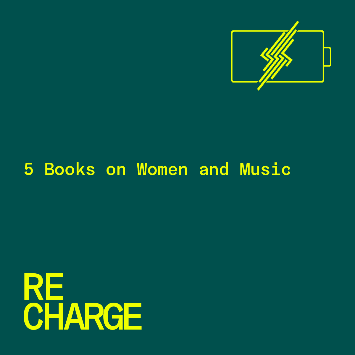 KeychangeEU's tweet photo. Today we thought we would round up 5 books on women and music – just to get you thinking about the different forms and perspectives; from children’s books, roles in the audio world, to interviews, punk sensibilities and considering narratives outside of a western context. https://t.co/Et3PENGmGU