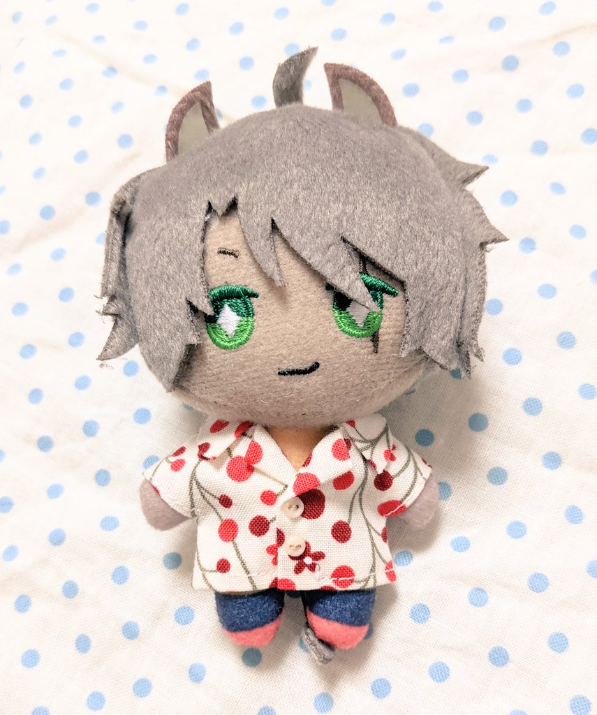 ????りくな☆3A-05/ドルショ on Twitter: "○アロハシャツ(10cmぬい) いろんな柄で作りました。 各1500yen #nuinui 洋服店 #ぬい服 Twitter L68 16cmぬい服 ぬい服 アロハシャツ あんすた 呪術廻戦 ともぬい 夏服