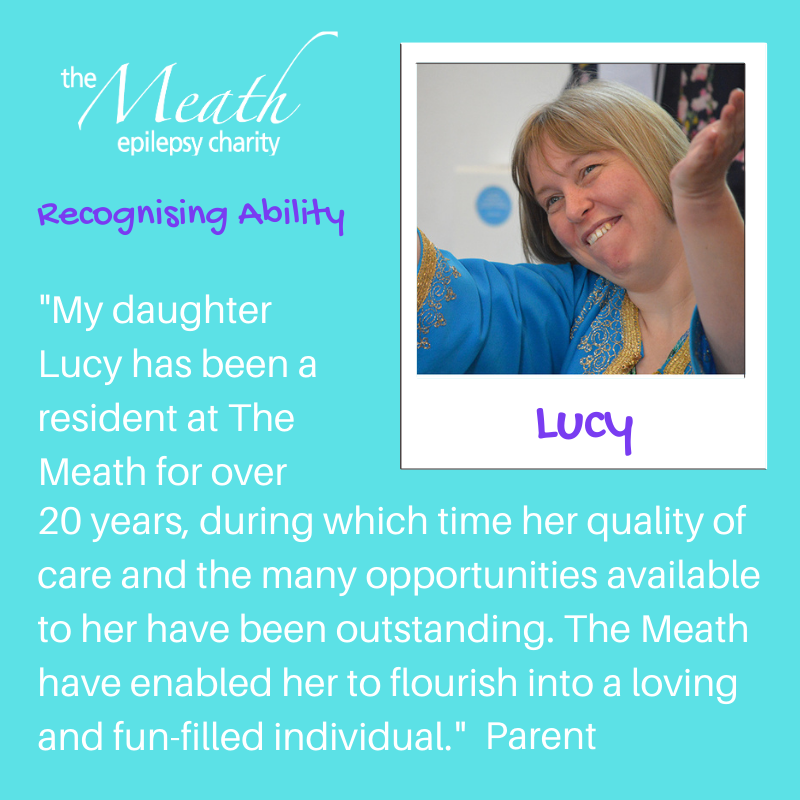 MeathCharity's tweet photo. Lucy is absolutely thriving at The Meath and enjoys having a busy and meaningful day at the Skills Centre. Please help us to sustain this vital work, to find out more or to make a donation visit https://t.co/Qb4OYh6kBw  #SupportMeath #Epilepsy #RecognisingAbility https://t.co/H26Vhxvtg7