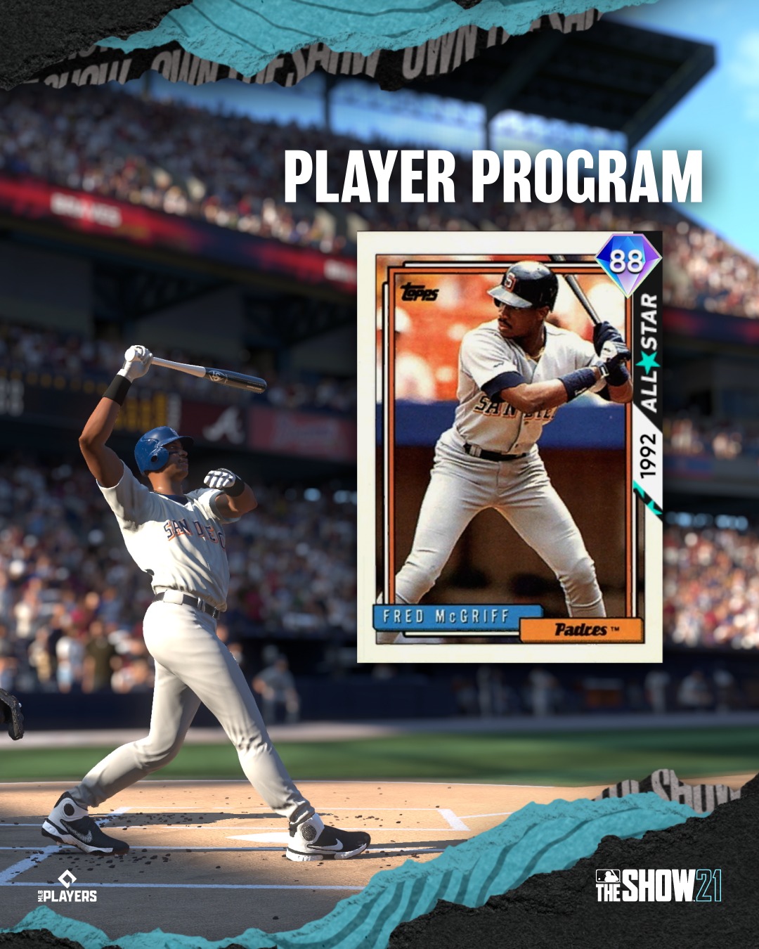 MLB The Show on X: Play through the Fred McGriff Player Program