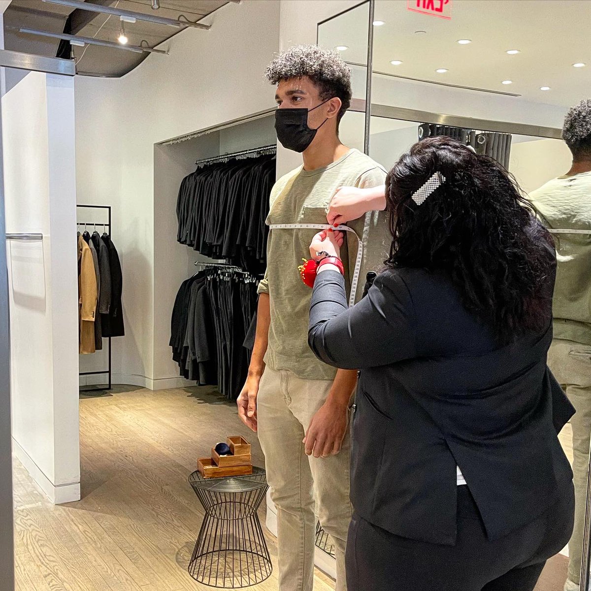 Joe_Cicala's tweet photo. Thank you @INDOCHINO for hosting our team building outing yesterday. We are super excited for our made-to-measure server uniforms for our reopening this month. As always, Melissa was an amazing host! Grazie mille!!! https://t.co/hPI2TRbg3I
