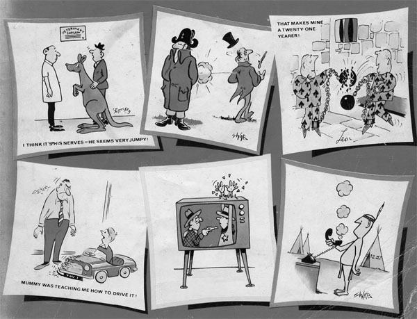 NEW PROJECT:
A book of cartoon gags!

Wanna be part of it?
Get the info here: comicstripcartoonist.com