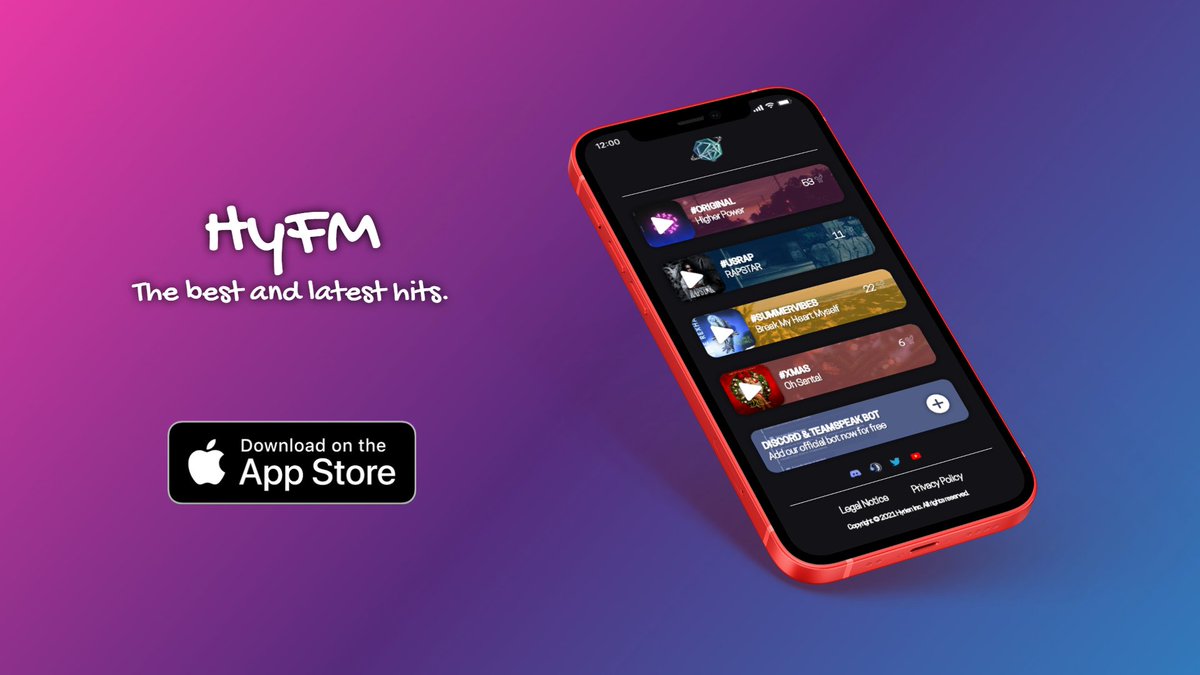 The best and latest hits in your pocket too. With a stylish new shade of gray, the app now appears in full glory around the clock. 🖤

Available for iPhone and iPod touch with iOS 12 or later.
Download: apple.co/2My0nEq