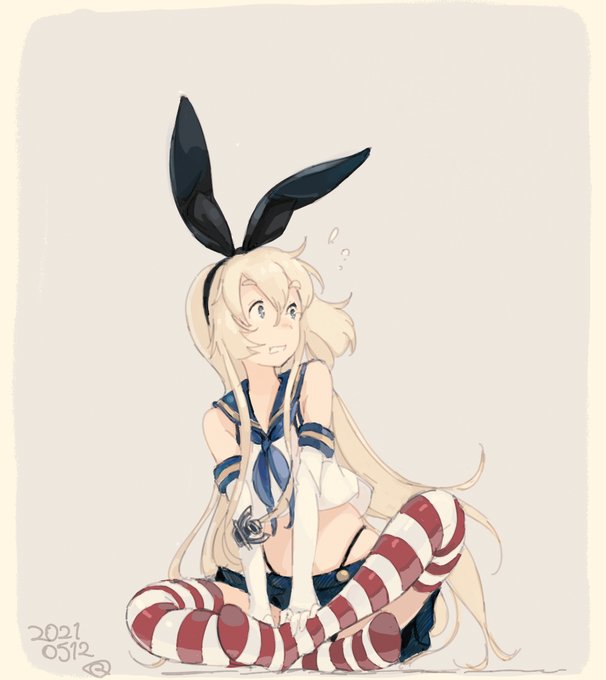 #画像フォルダから左を向いてる画像と右を向いてる画像を戦わせろ

右の五月雨ちゃんに合う絵がなくて描いた
戦ってないけど 