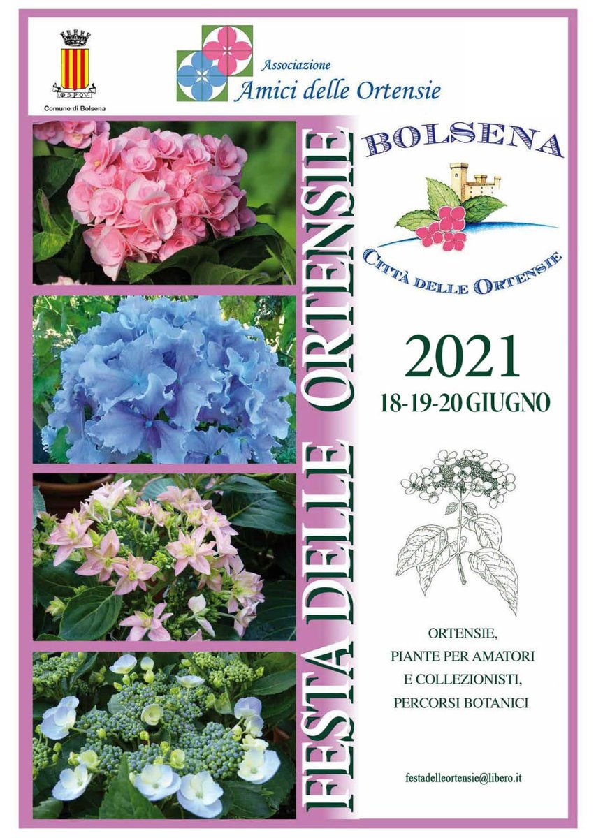 Sulle rive del lago di Bolsena torna l’attesa Festa delle Ortensie
tusciaeventi.it/eventi/en-plei…
<a href="/TurismoItaliaNw/">TurismoItaliaNews.it</a> <a href="/turistipercaso/">Turisti per Caso</a> <a href="/Sagrede20/">Sagre ed Eventi</a>