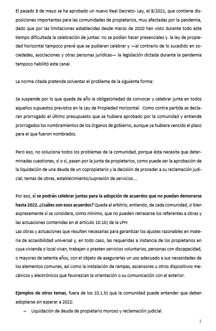 apachecoabogado's tweet photo. #Juntas_Comunidades_Propietarios

He redactado esta nota para mis vecinos, que pongo a disposición de a quien interese. 

Son tres hojas, convertidas a imagen

Toda sugerencia bienvenida. https://t.co/vWQ7zTyC40