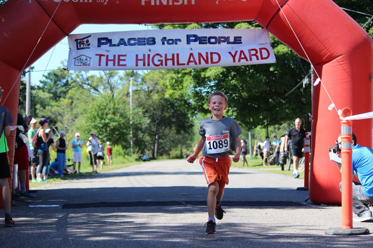 There's nothing quite like the feeling of crossing that finish line. 🏁 Want to see for yourself? Registration for the Highland Yard - [Still At] Home Run, a virtual run benefitting Places for People, opens June 1!