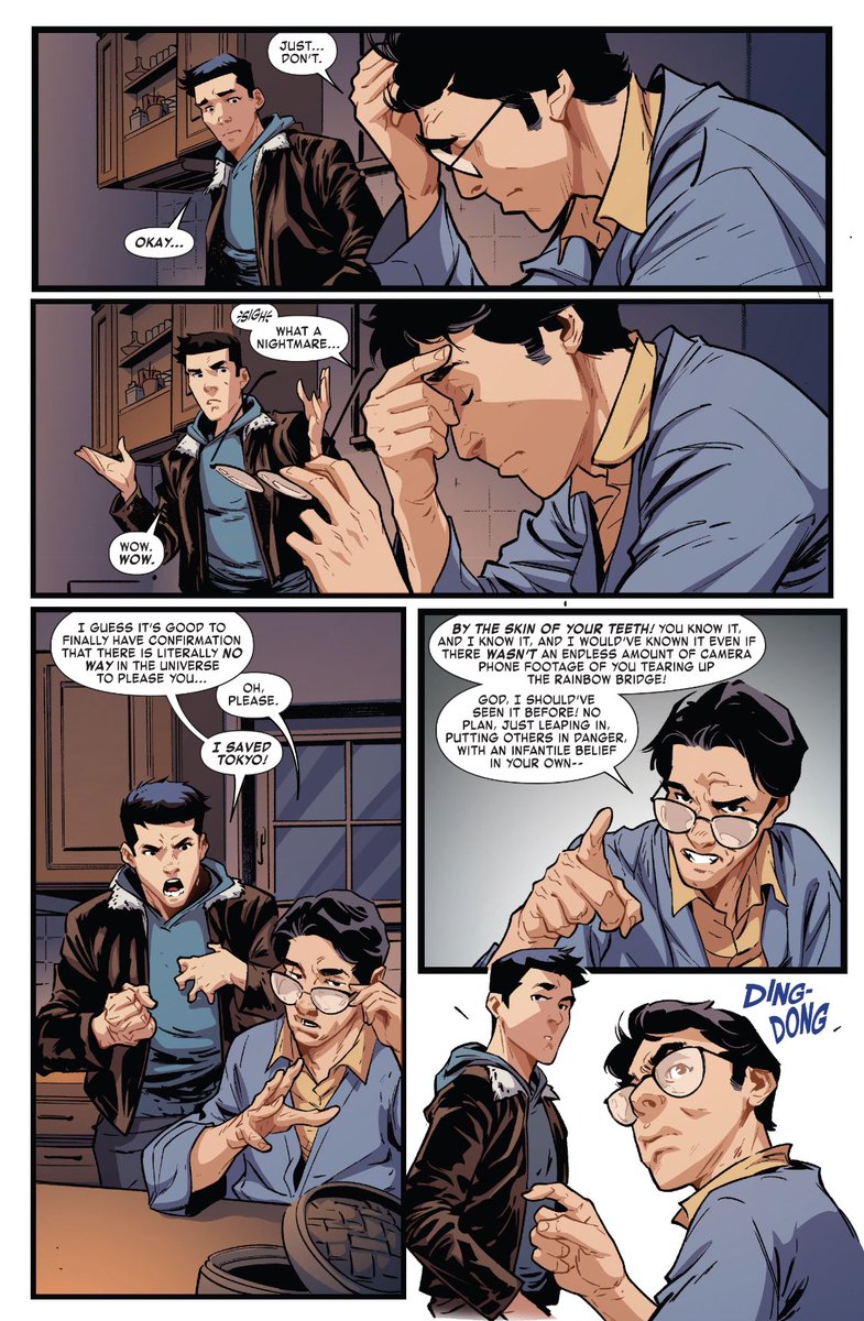GrrrlMarvel's tweet photo. #UltraSpoilers
Something really lacking in Rise of Ultraman was the personal storyline. Happy Trials is going there. I loved this whole scene with Shin and his father. I hope we get a lot more character growth thru the rest of the series.
#ウルトラマン #ShinHayata #Marvel #ToU https://t.co/18Ssc54q66
