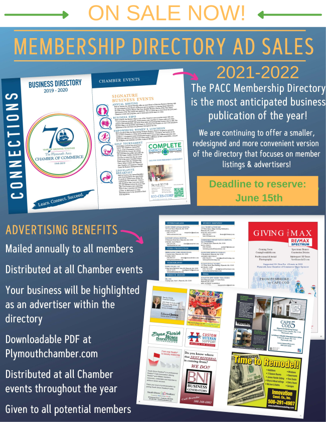 2021-2022 Membership Directory Ad Sales Are Now OPEN! conta.cc/3tE552I