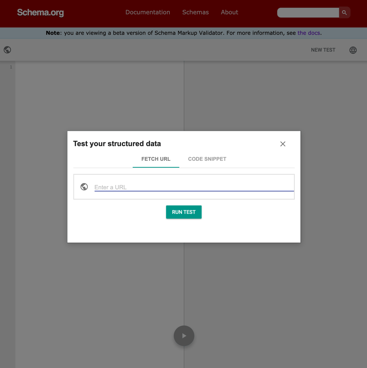 rustybrick's tweet photo. Schema org launched a beta of its structured data testing tool named the markup validator https://t.co/9UmZG5jn85 hat tip @schemaapptool https://t.co/tLDn9dBowT