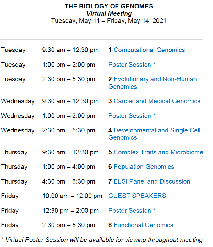 manoliskellis's tweet photo. CSHL #BoG21 starting now! So excited! And so proud #CarlesBoix speaks today, @YangJiekun speaks Thu, #LeiHou @iljungr @ben_lengerich #SebastianPineda @Brad_Ruzicka #AlvinShi #NaSun #DjunaVonMaydell #XushenXiong present posters. Yes it is our favorite meeting ;-) Great week ahead! https://t.co/kilWFadJi7
