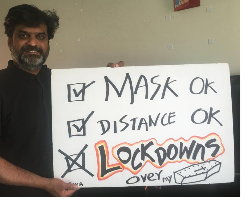 PPCCalgaryFLawn's tweet photo. @MaximeBernier My card at last week's rally in Calgary! 

The reason I am with Max is because of the dishonesty of media &amp; politicians. It is one thing to disagree, but it is totally a different thing to be "malicious" 

To them, diversity means skin color.  But then they kill thought diversity https://t.co/Kp907ZmnCs