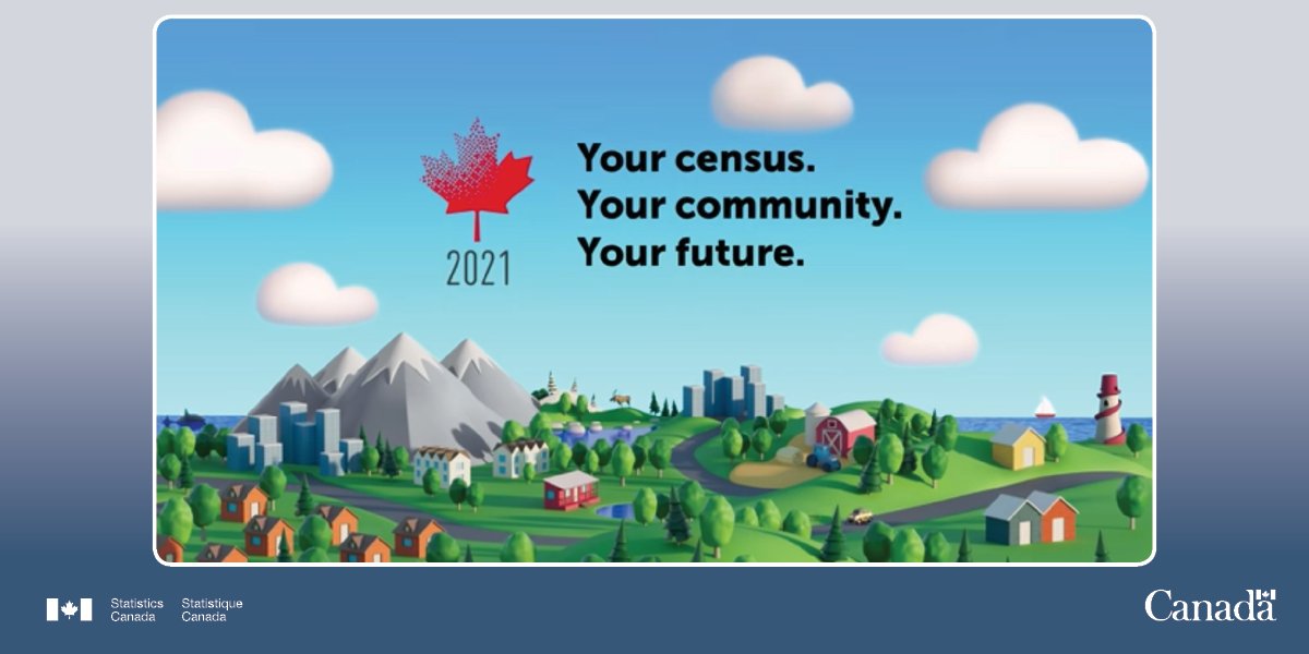 Newcomers: #DYK? Every household in Canada must complete the #2021Census. Learn more about the #census and how the information you provide helps your community: ow.ly/aaVP50EJeuM