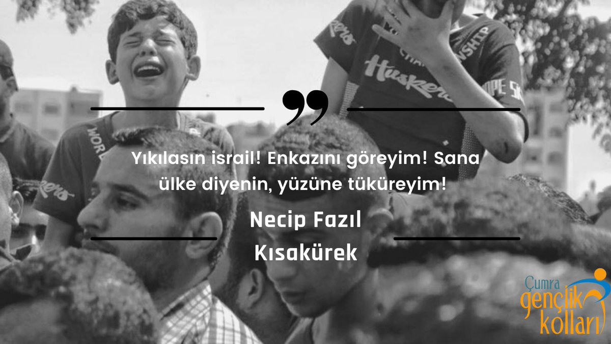 ' #Kudüs yanarsa dünya yanar ' dedik. Şu an #MescidiAksa yanıyor. İnanıyorum. Yakındır. Selahaddin'in ordusu hazırlanıyor. 

Kudüs bizim için sadece Filistin meselesi değildir. Kudüs bizim ilk kıblemizdir. Kudüs bizim iman meselemizdir.

 #AksadaBaskınVarr