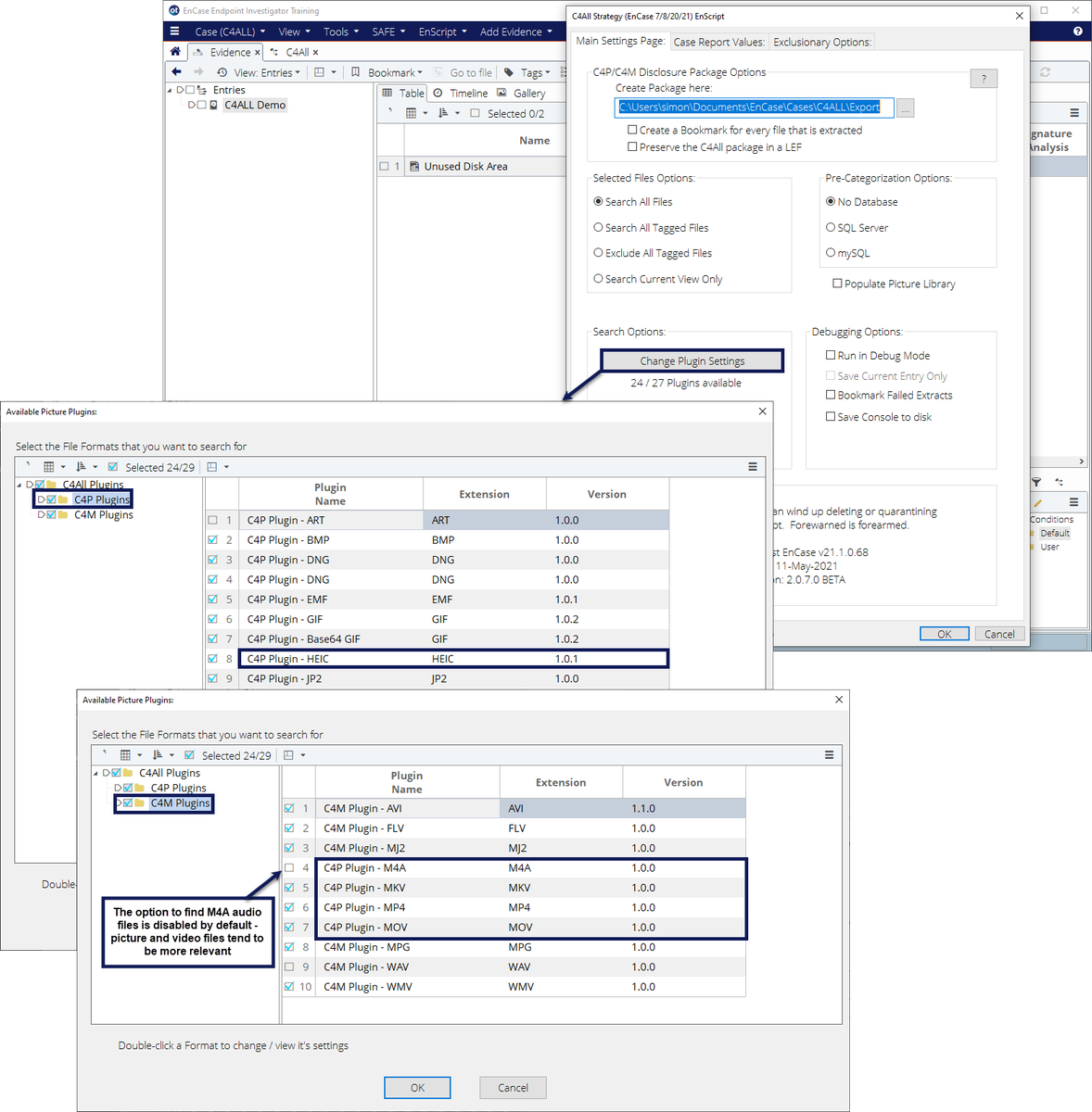 SimonDCKey's tweet photo. V2.7 of the #EnCase #C4ALL #EnScript provides additional support for HEIC, MOV, MP4, M4V, M4A, M4P and MKV files.

https://t.co/WfrqBHJoBz

Kudos to Trevor Fairchild for creating the original script.

#DFIR #InfoSec #CaseAutomation #CustomWorkflows @OpenTextSecure @OpenText https://t.co/ONMMyGix5B
