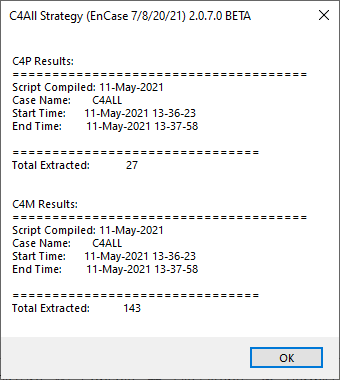 SimonDCKey's tweet photo. V2.7 of the #EnCase #C4ALL #EnScript provides additional support for HEIC, MOV, MP4, M4V, M4A, M4P and MKV files.

https://t.co/WfrqBHJoBz

Kudos to Trevor Fairchild for creating the original script.

#DFIR #InfoSec #CaseAutomation #CustomWorkflows @OpenTextSecure @OpenText https://t.co/ONMMyGix5B