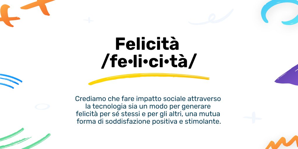 Quando pensiamo a quali sono i pilastri alla base della nostra attività siamo sicuri di trovare la felicità nelle primissime posizioni.

Un consiglio: atteggiamenti positivi come la gratitudine possono aiutare a raggiungere la felicità e ad apprezzare i piccoli gesti quotidiani😉
