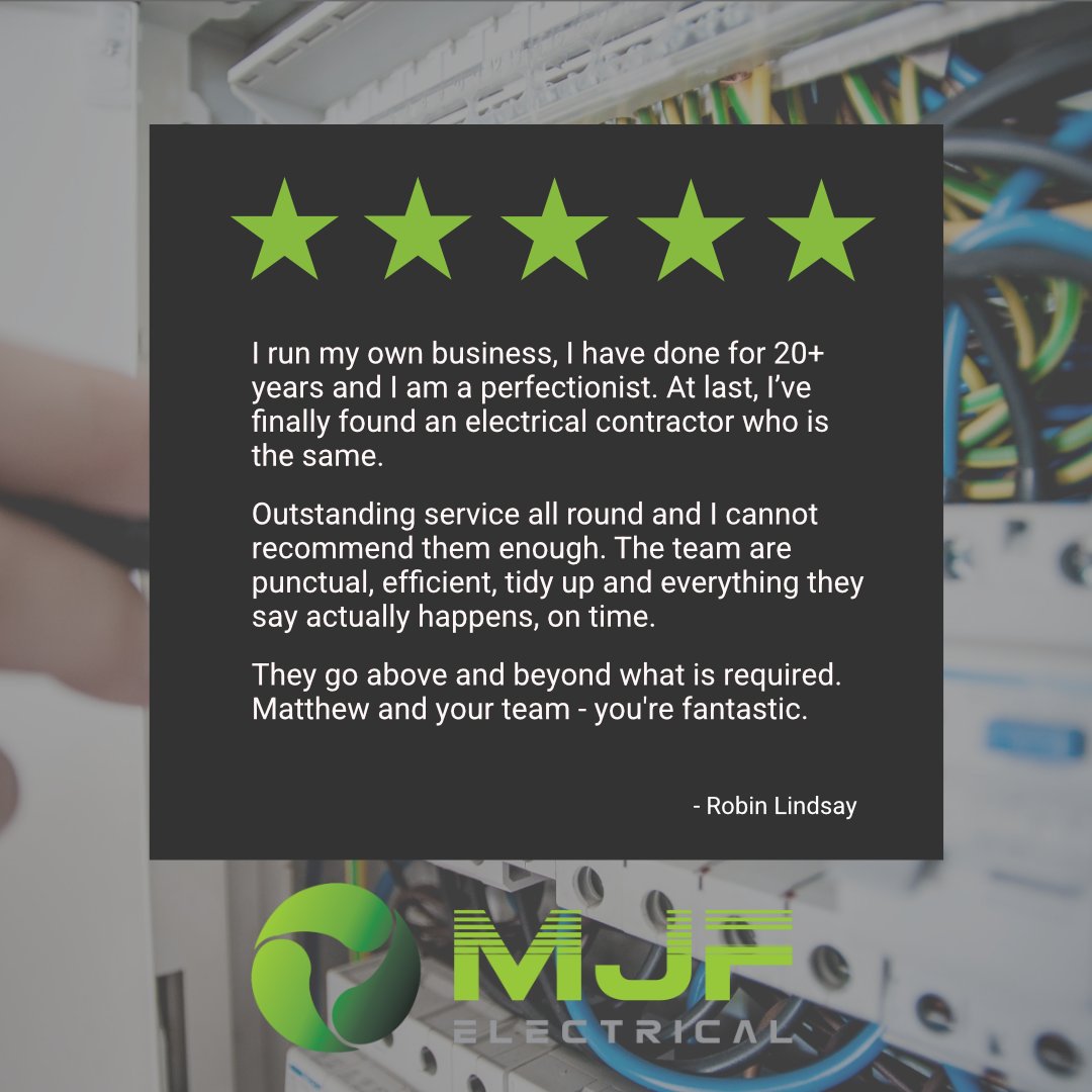 ⭐️⭐️⭐️⭐️⭐️Customer satisfaction is at the core of our business, we always go the extra mile for our clients so we love to hear your feedback!

#testimonialtuesday #clientreviews #dreamteam #cheltenhamelectrician #tewkesburyelectrician #professionalelectricians #googlereviews