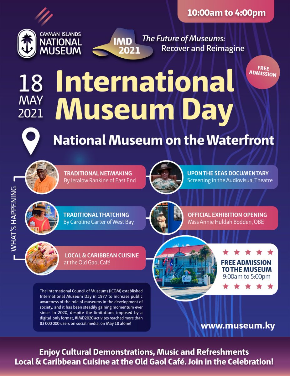 One Week Away: Join us in Celebrating International Museum Day! conta.cc/2R9jjLX